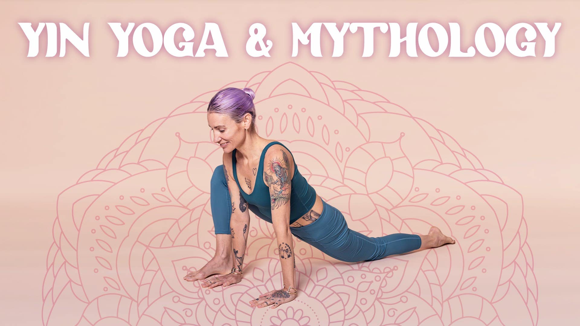 Yin Yoga and Mythology Artwork